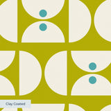 Geometric Martini Mod, Chartreuse Wallpaper