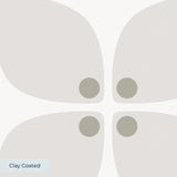 Square Mod, Ivory Wallpaper