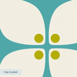 Square Mod, Teal Wallpaper