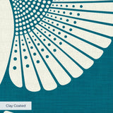 Egret of Joy, Teal Wallpaper