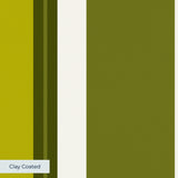 Offset Stripes, Avocado Wallpaper