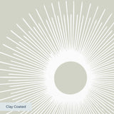 Retro Sunburst, Taupe Wallpaper