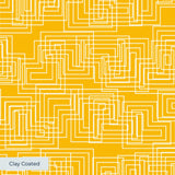 Interlock, Saffron Wallpaper