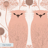 Owl Assembly, Petal Wallpaper