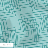 Interlock, Lagoon Fabric