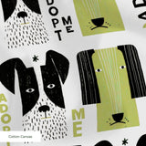 Adopt Me Mid Mod Dog, Avocado, Small Fabric