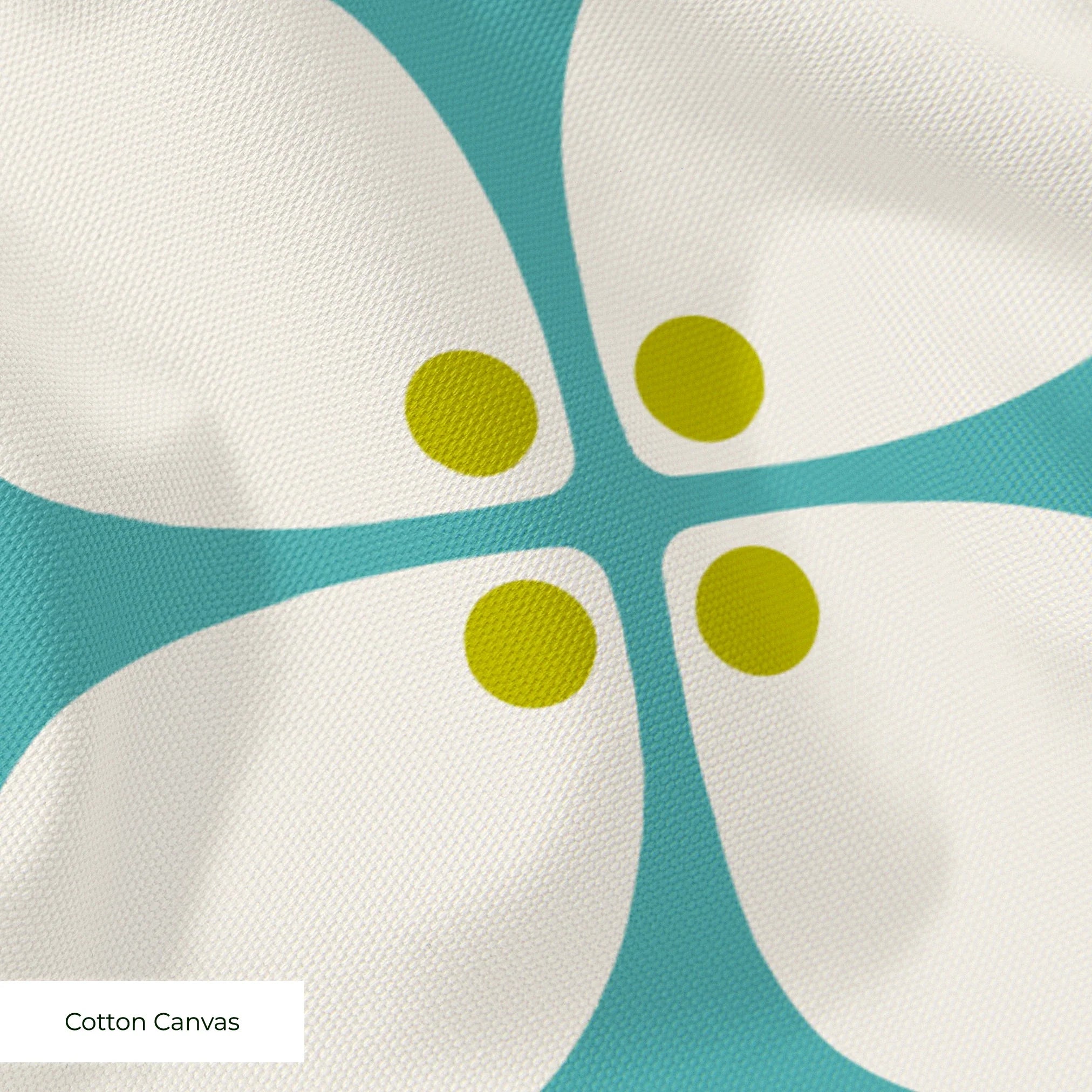 Square Mod, Teal Fabric