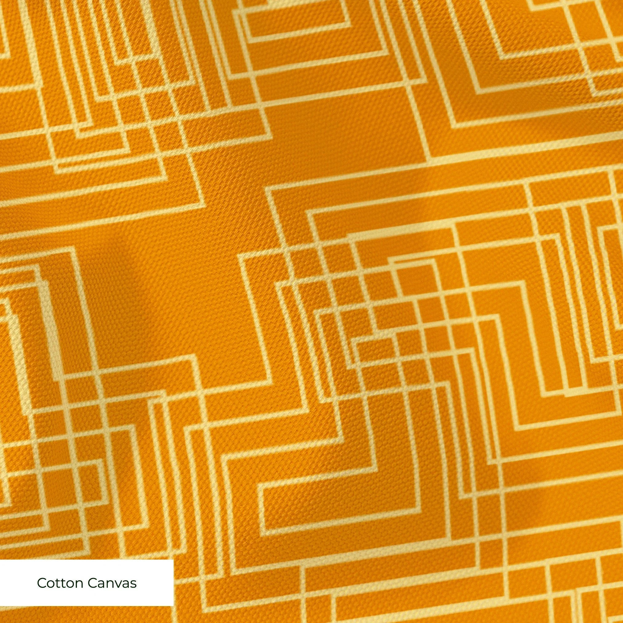 Interlock in Burnt Orange — interlock print, in deep, warm burnt orange