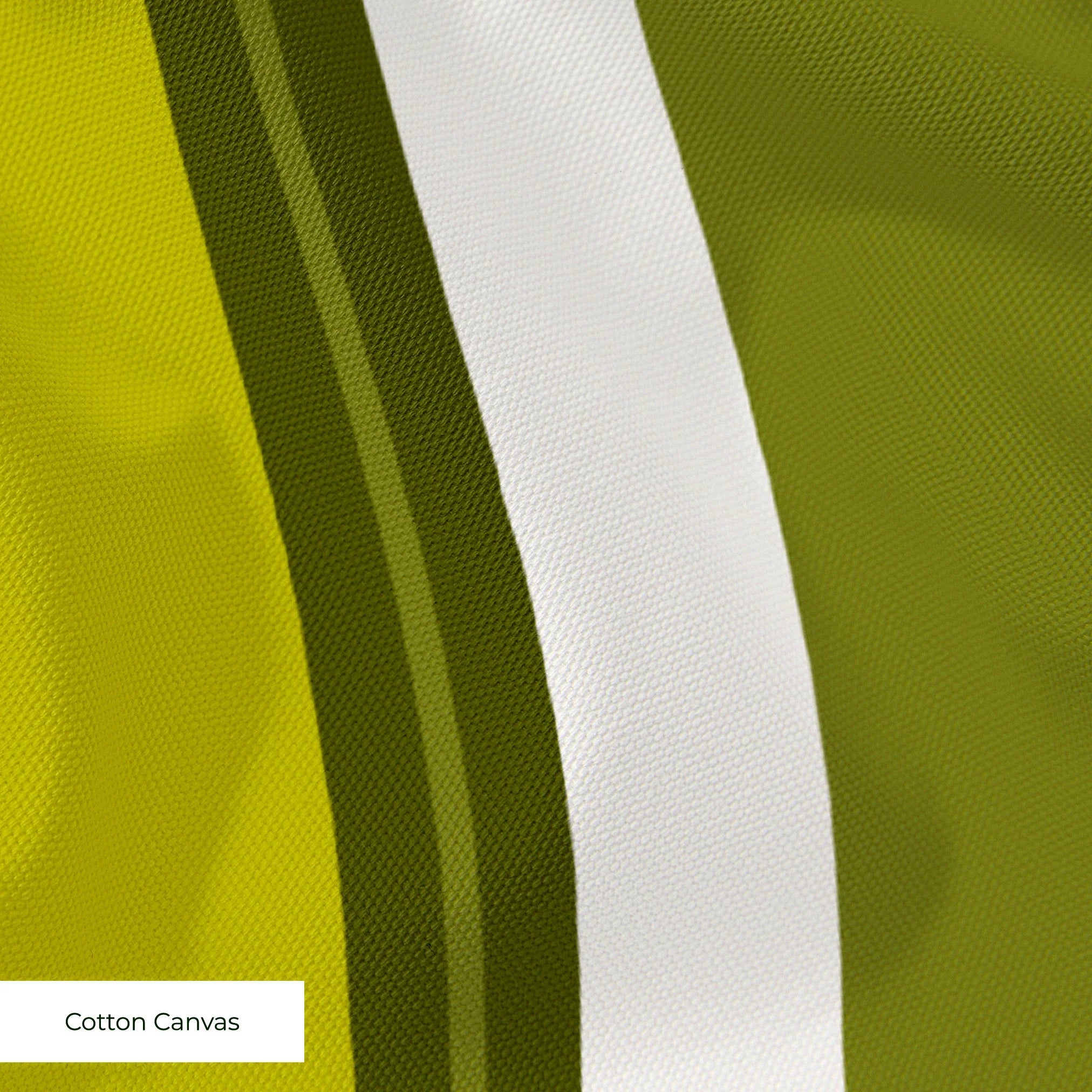 Offset Stripes, Avocado Fabric
