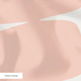 Atomic Bricks in Petal — atomic bricks print, in soft blush pink with a white grid