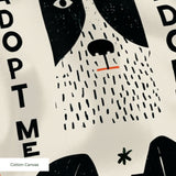 Adopt Me Mid Mod Dog, Persimmon Fabric