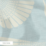 Egret of Joy in Duck Egg — egret of joy print, in pale duck egg blue on soft white