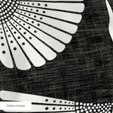 Egret of Joy in Ivory — egret of joy print, in charcoal and black on warm ivory