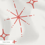 Retro Starburst, Petal Fabric