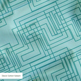 Interlock, Lagoon Fabric