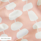 Atomic Stack in Petal — atomic stack print, in white forms on a soft blush pink ground