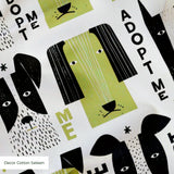 Adopt Me Mid Mod Dog, Avocado, Small Fabric