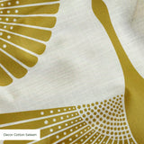 Egret of Joy in Oro — egret of joy print, in warm antique gold on bone