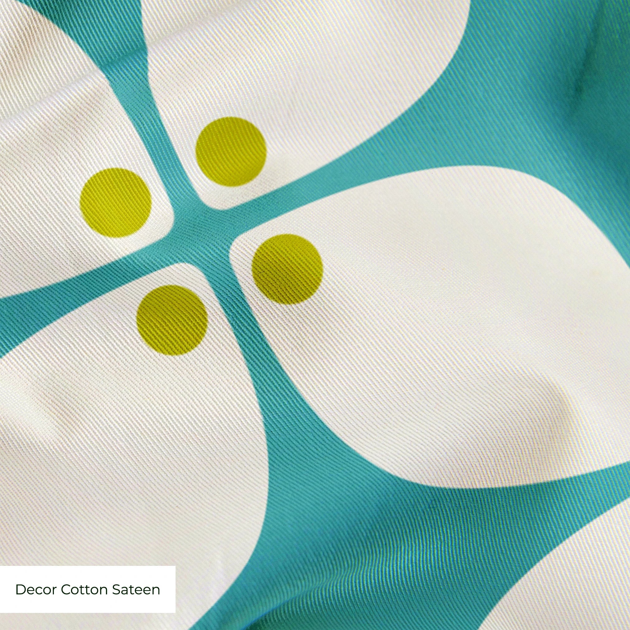 Square Mod, Teal Fabric