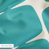 Atomic Bricks, Lagoon Fabric