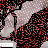 Twilight Grove in Dawn — twilight grove print, in blush pink and mauve with soft grey branches
