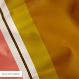 Offset Stripes, Mustard Fabric