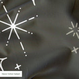 Retro Starburst, Oyster Fabric