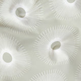 Retro Sunburst in Taupe — retro sunburst print, in warm taupe and sand with a pale center