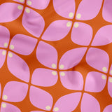 Square Mod, Pink Fabric