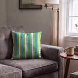 Mod Stripes, Teal Fabric