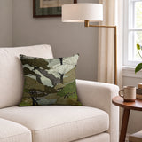 Twilight Gross in Olive — twilight gross print, in mossy olive and warm ochre under a pale sky