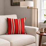 Offset Stripes, Firecracker Fabric