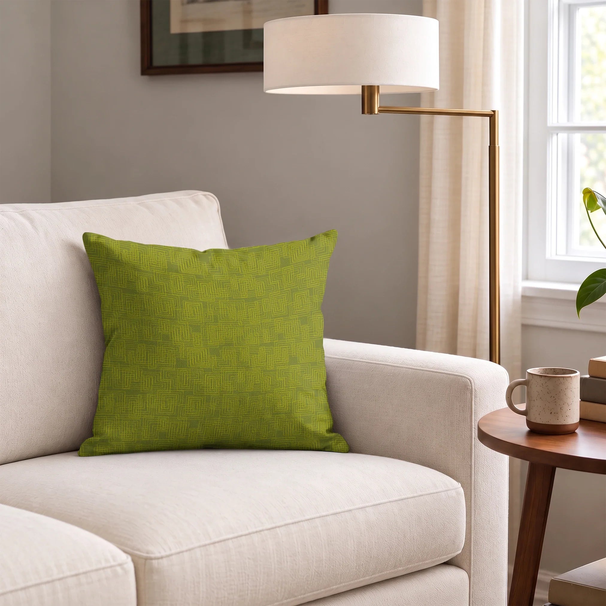 Interlock, Olive Fabric