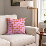 Square Mod, Pink Fabric