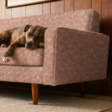 Interlock in Petal — interlock print, in soft peach and blush