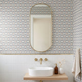 Geometric Martini Mod, Cherry Wallpaper