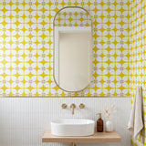 Square Mod, Yellow Wallpaper