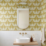 Egret of Joy, Oro Domino Wallpaper