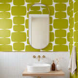 Atomic Bricks, Avocado Wallpaper