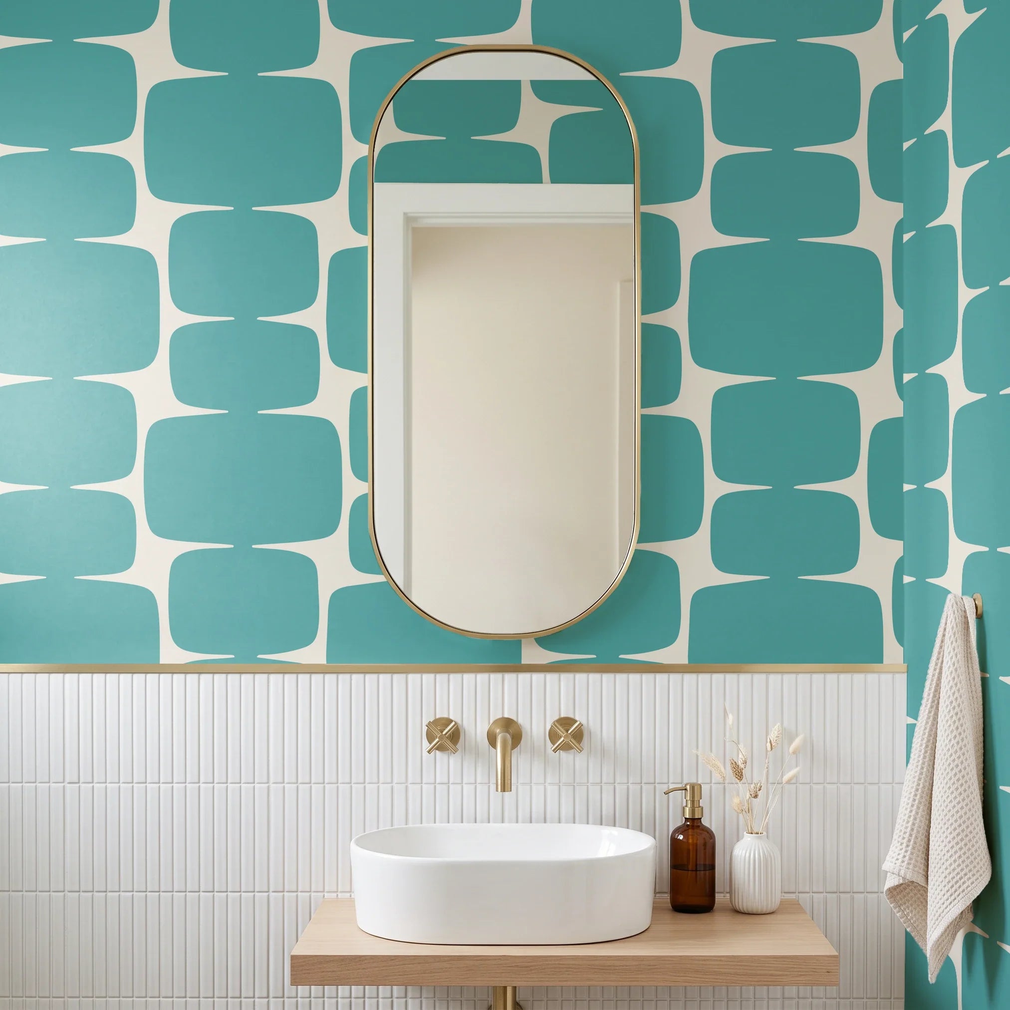 Atomic Bricks, Lagoon Wallpaper