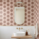Retro Sunburst, Petal Wallpaper