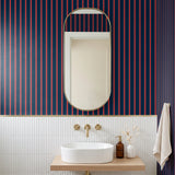 Mod Stripes, Regiment Wallpaper
