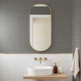 Interlock, Gray Wallpaper
