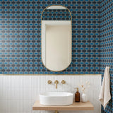 Mod Waves, Pacific Heights Wallpaper