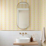 Mod Waves, Palm Springs Wallpaper