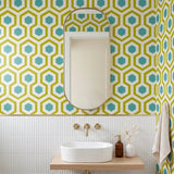 Hexacore, Chartreuse Wallpaper