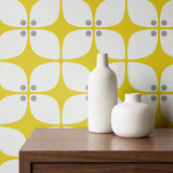 Square Mod, Yellow Wallpaper