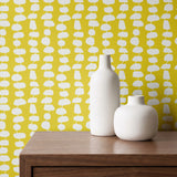 Atomic Stack, Mustard Wallpaper