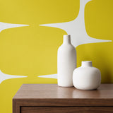 Atomic Bricks, Mustard Wallpaper