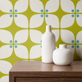 Square Mod, Chartreuse Wallpaper